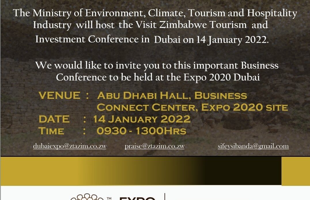 Govt to host Visit Zimbabwe Conference in Dubai