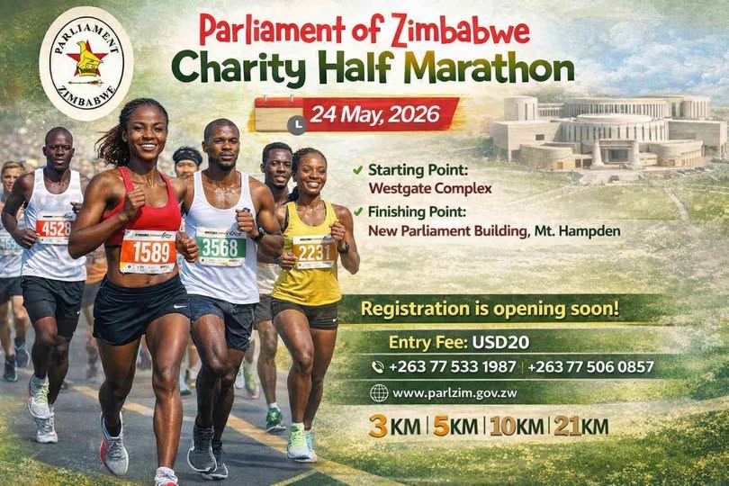 Parliament to host Charity half marathon